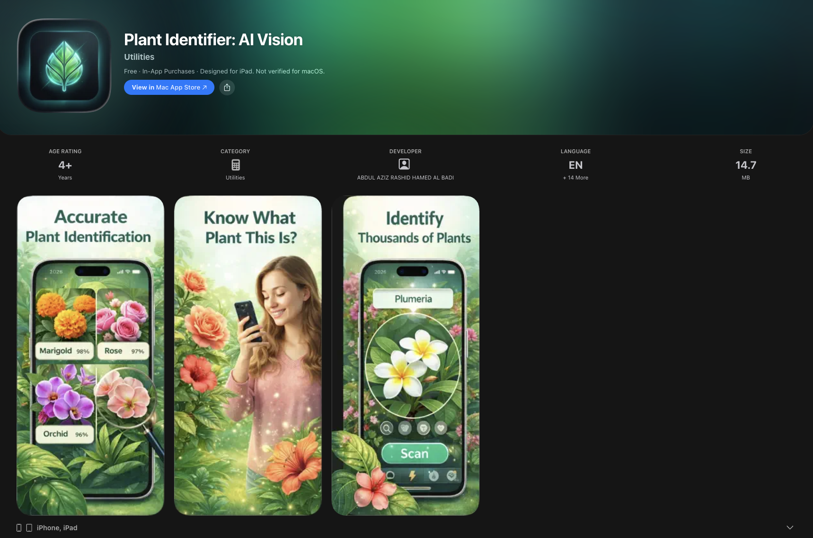Plant Identifier AI Vision